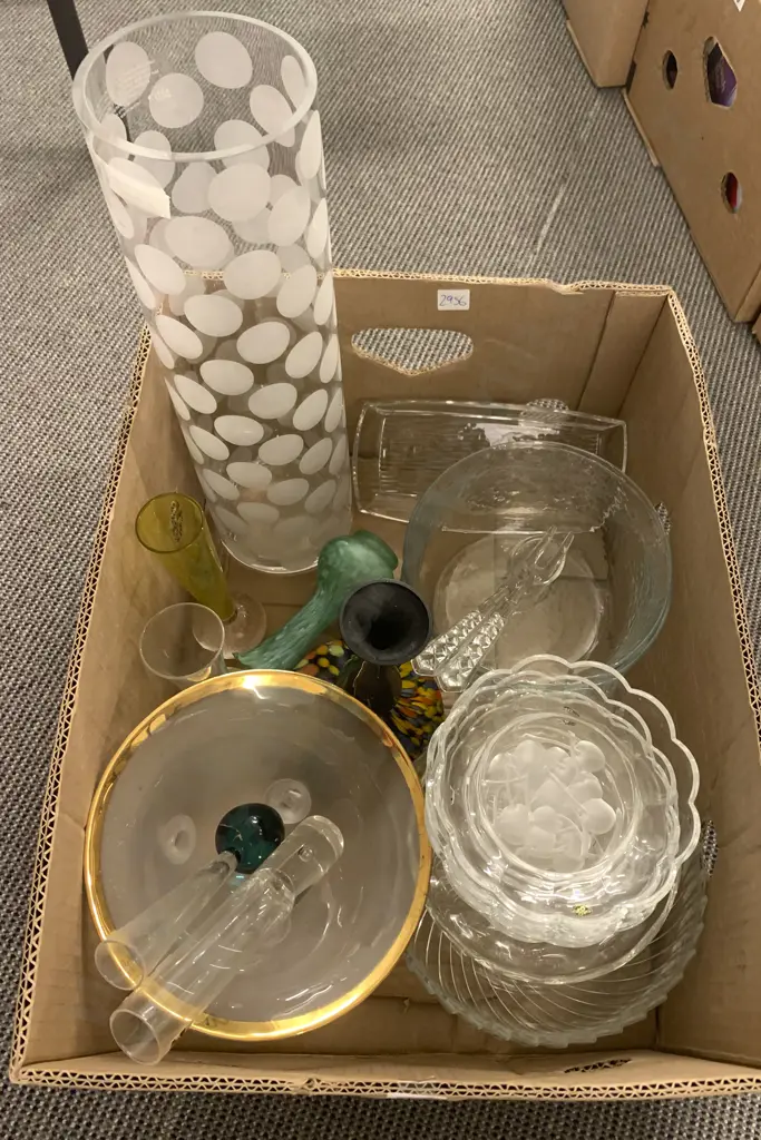 Box Qty of Mixed Crystal and Glassware Image 1++