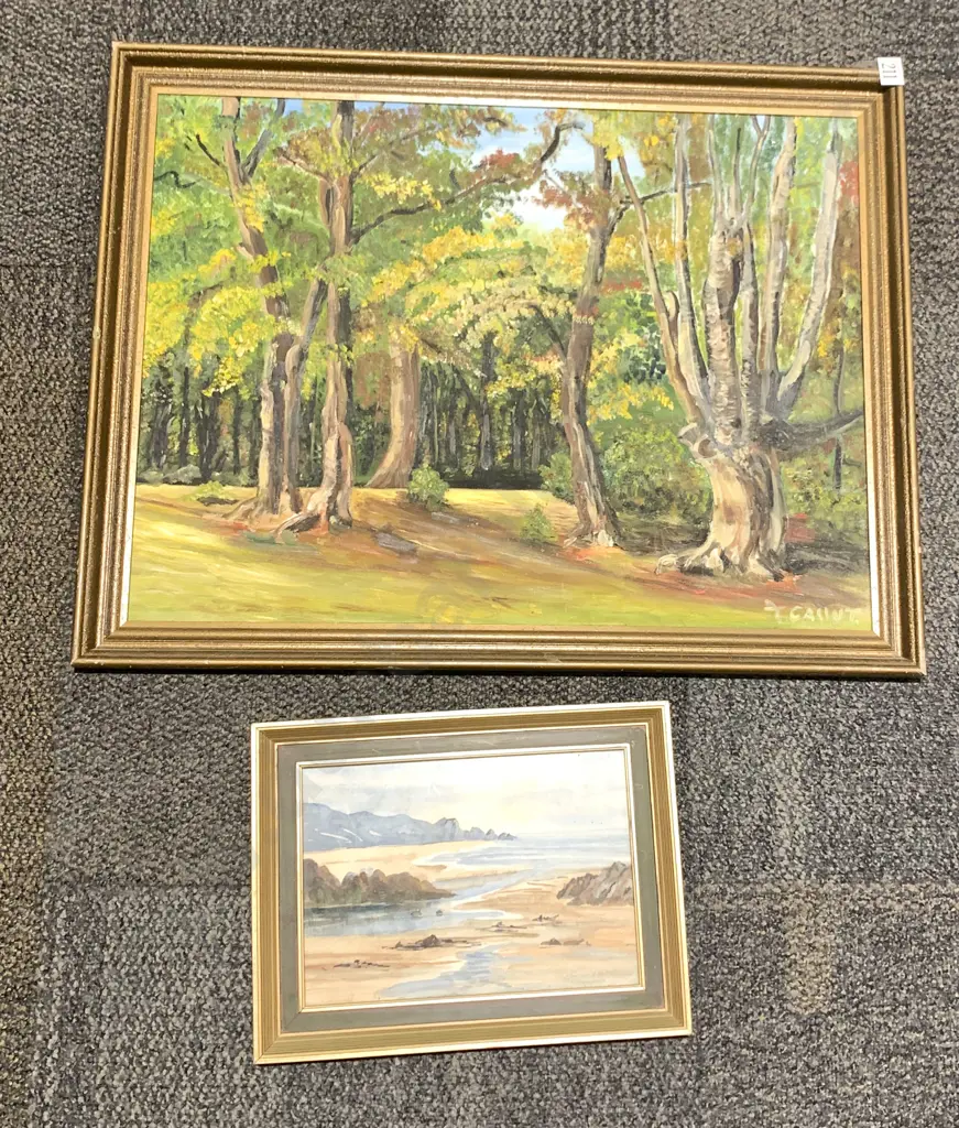 Two Oil Paintings Image 1++
