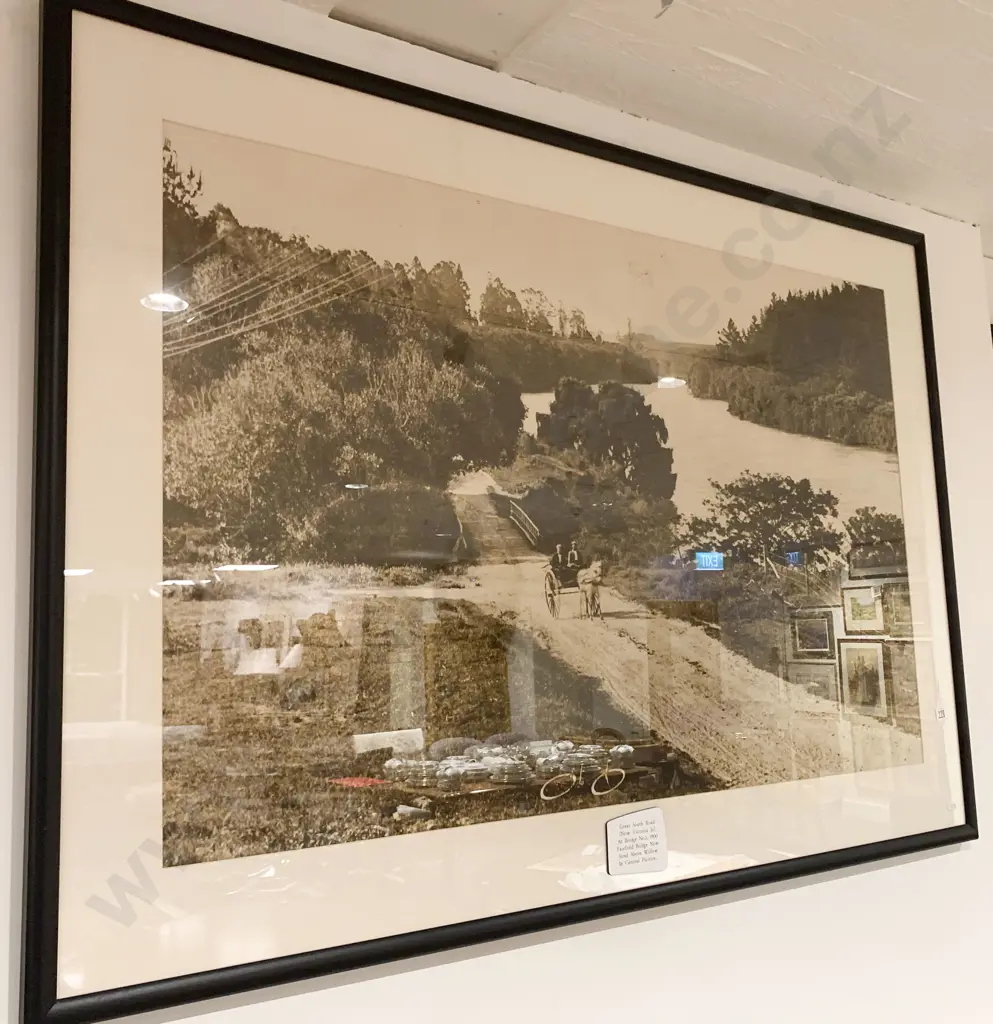 Large Reprint Photograph of Great South Road Image 1++