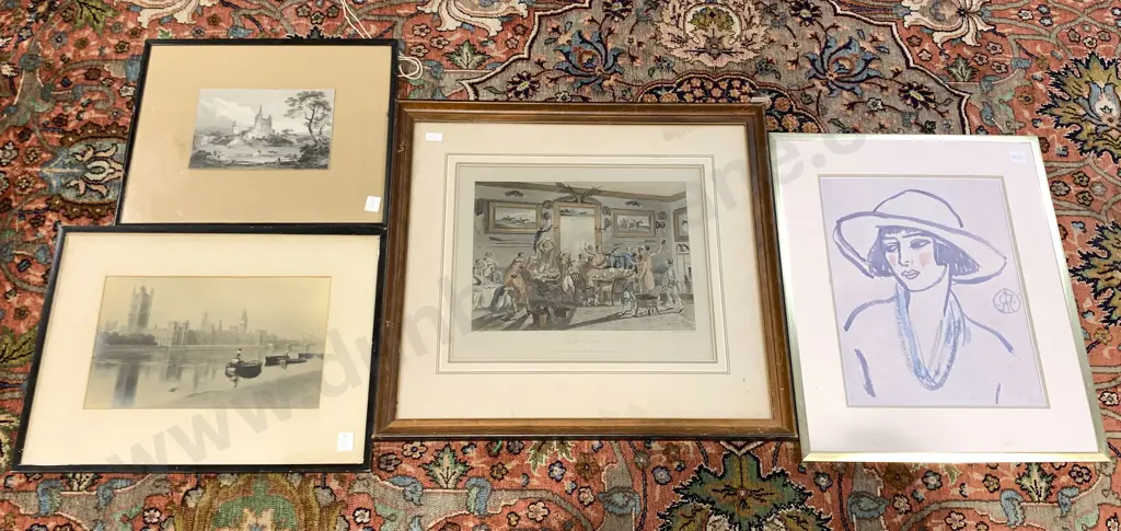 Four Various Prints Image 1++