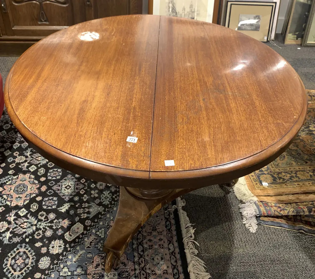 Victorian Mahogany Breakfast Table (AF) Image 1++