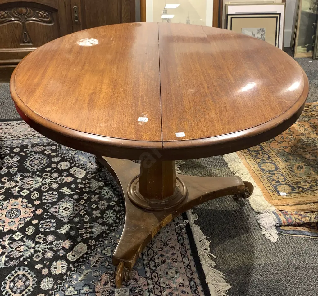 Victorian Mahogany Breakfast Table (AF) Image 1++