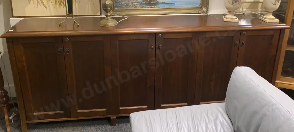 Large Six Door Sideboard/Wine Cabinet Image 1++