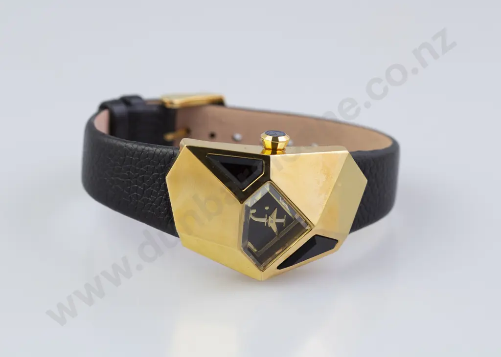 Boxed Fashion Time Wrist Watch with two others and various cufflinks and studs Image 1++