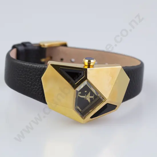 Boxed Fashion Time Wrist Watch with two others and various cufflinks and studs