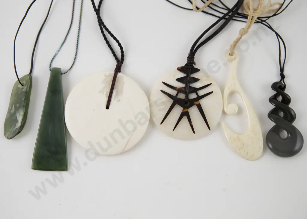 SIx Maori and Pacific Design Pendants Image 1++