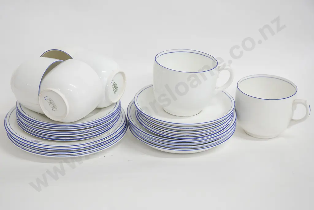 Four Shelley Trios with Two Larger Examples Together with Assorted Fancy China Image 1++