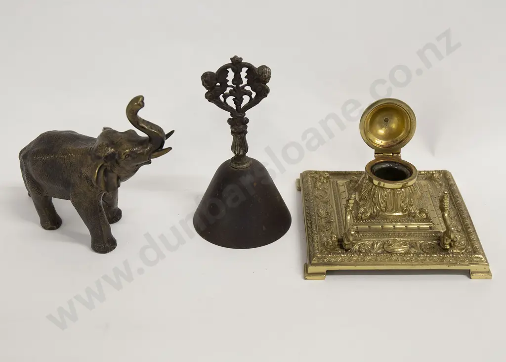 Brass Ink Well Image 1++
