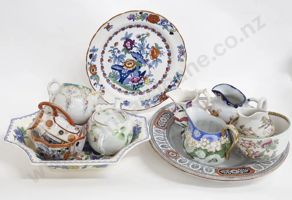Masons Bowl and Selection Jugs and Plates Image 1++