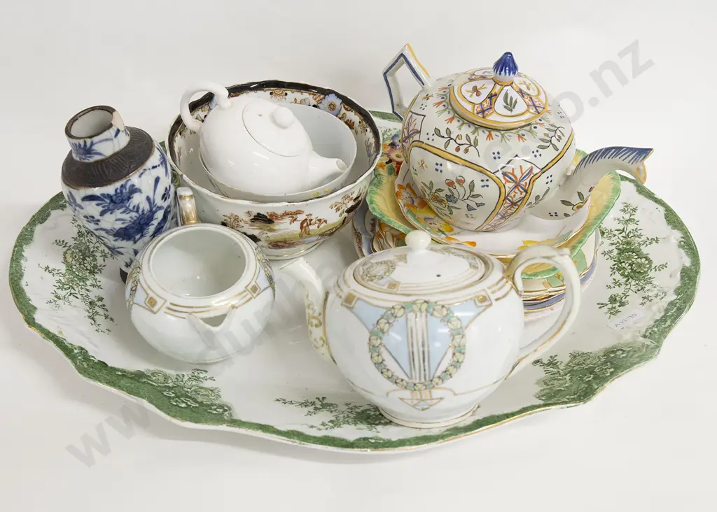 Vict Meat Plate Quantity Mixed Tea China etc Image 1++