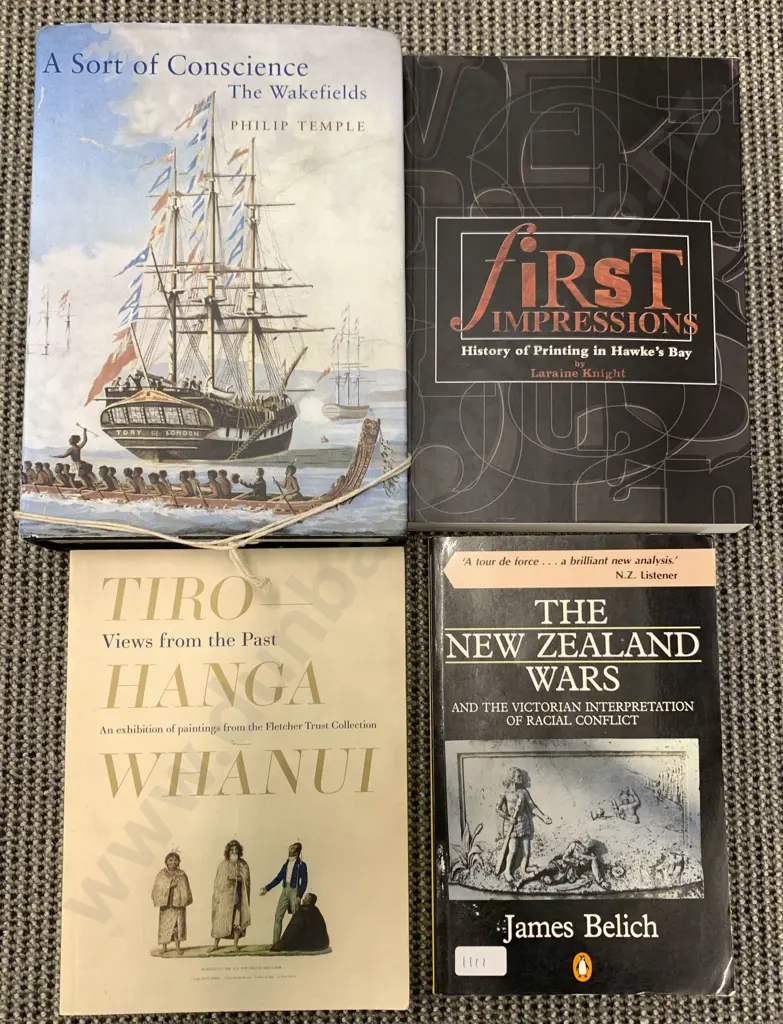 Four NZ Related Volumes Image 1++