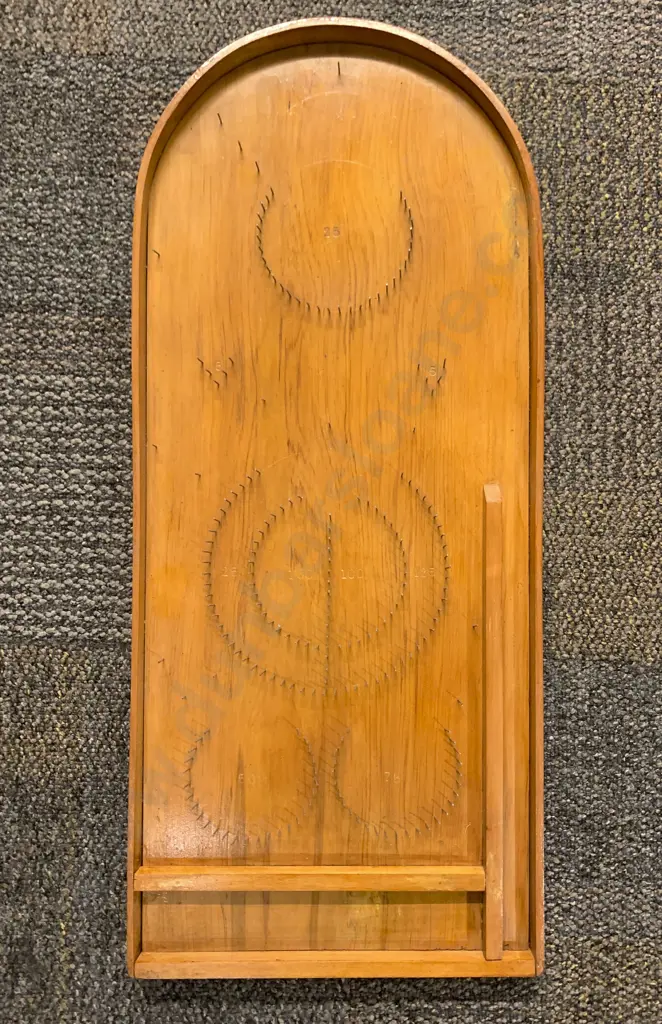 Wooden Bagatelle Board Image 1++