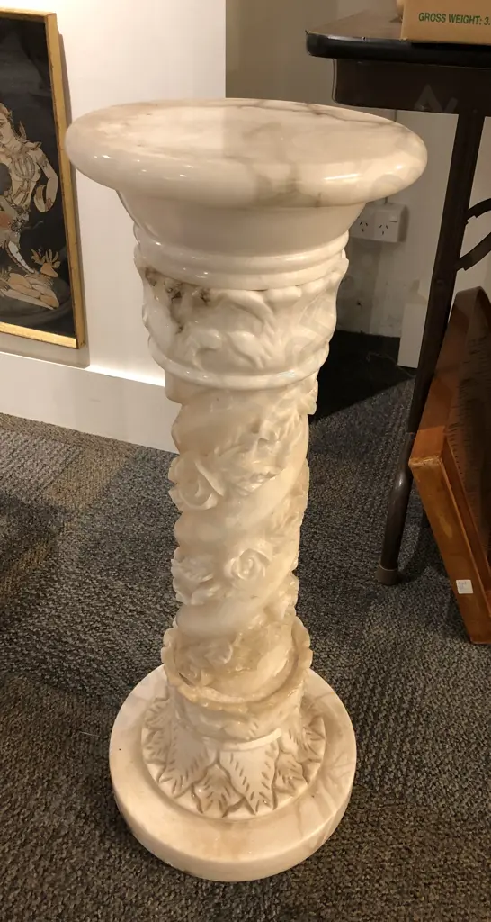 Alabaster Plant Stand Image 1++