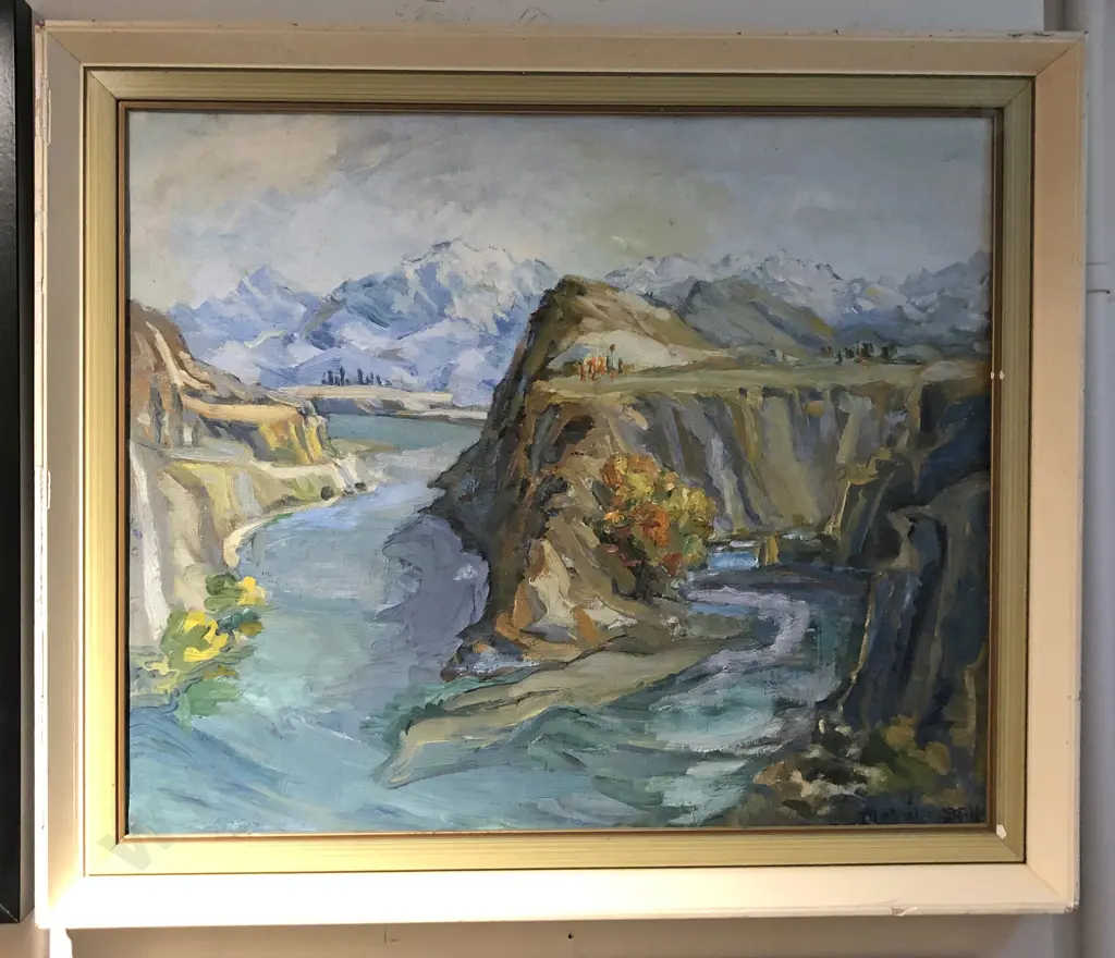 Mabel Still NZ River Landscape Image 1++