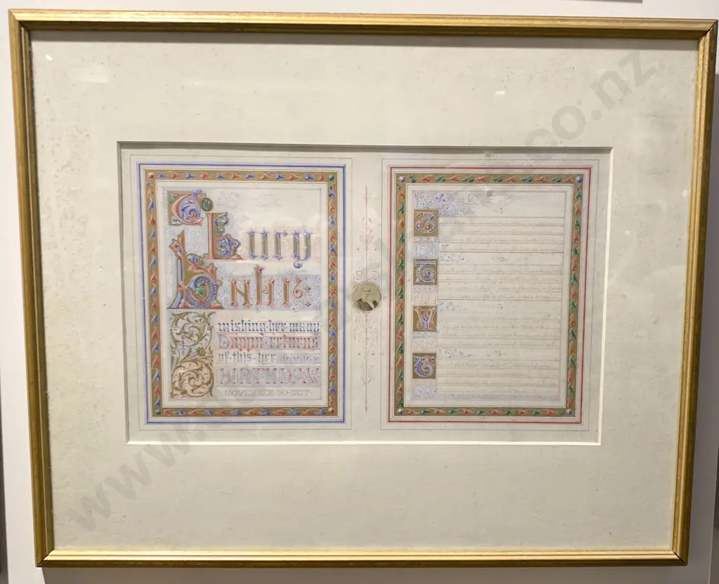 Framed Illuminated Card Image 1++
