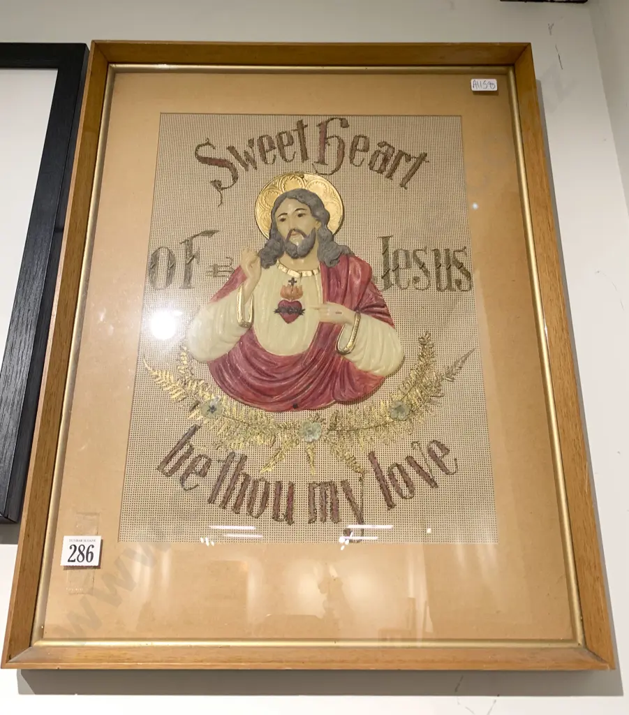 Embroidered Religious Picture Image 1++