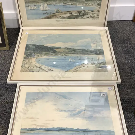 Three Charles Heaphy Prints