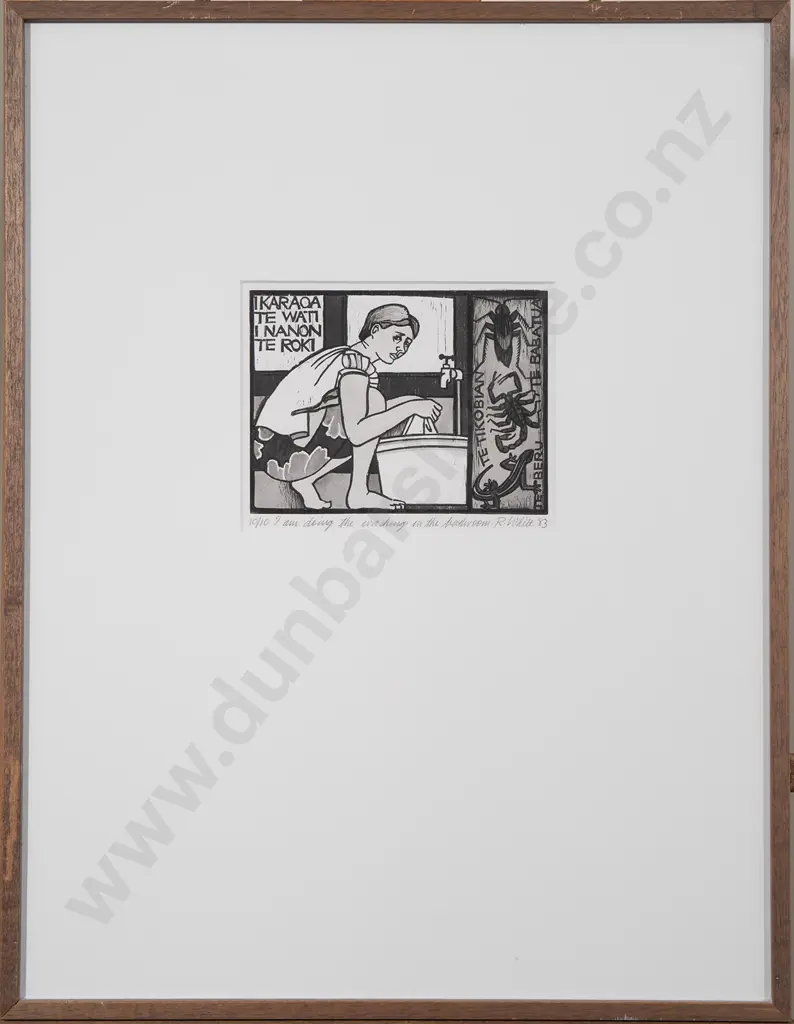 Robin White (b 1946) - Beginner's Guide to Gilbertese Suite Image 1++