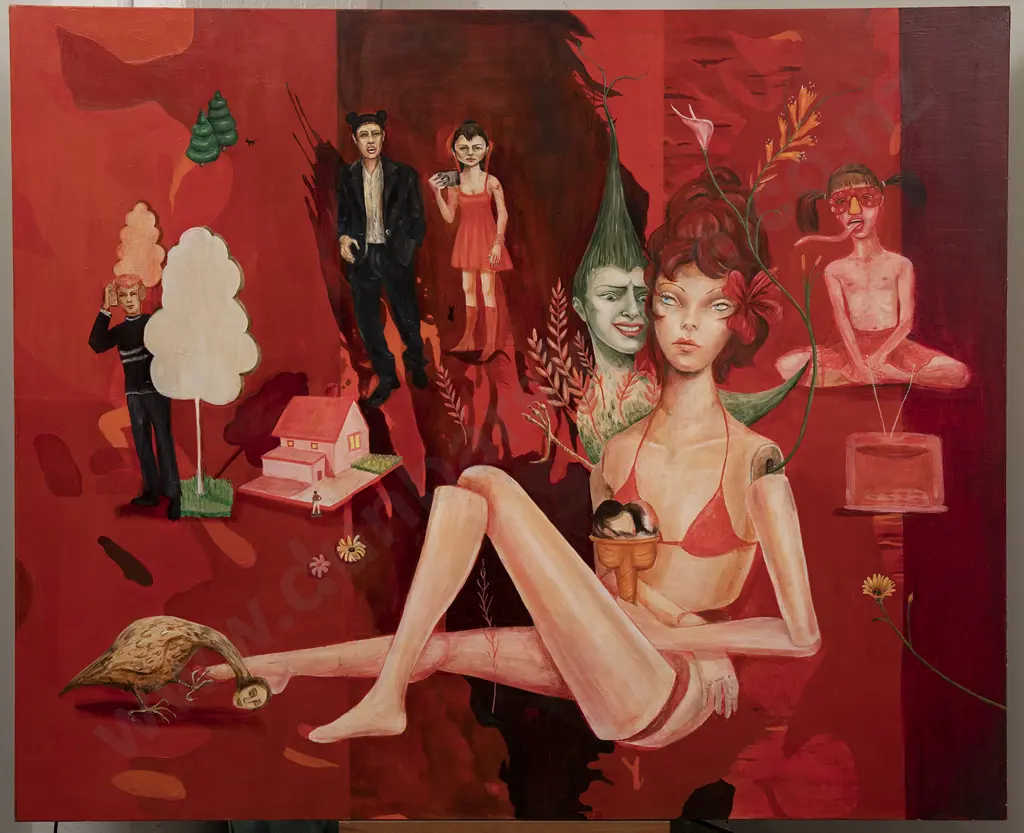 Séraphine Pick (b 1964) - Don't Tell Me I'm The One Who's Got to Change Image 1++