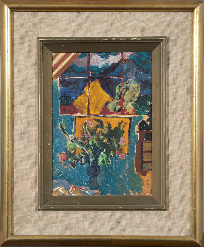 Philip Trusttum (b 1940) - Study for (Interior/Exterior) Garden Series Image 1++
