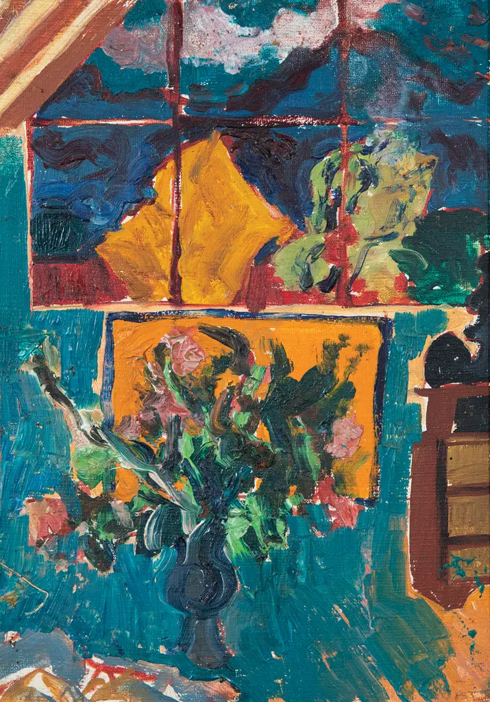 Philip Trusttum (b 1940) - Study for (Interior/Exterior) Garden Series Image 1++