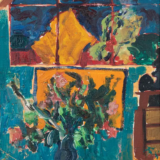 Philip Trusttum (b 1940) - Study for (Interior/Exterior) Garden Series