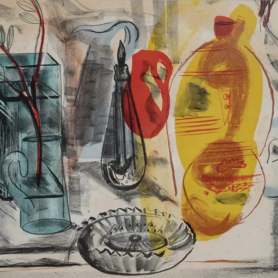 Frances Mary Hodgkins (1869-1947) - Arrangement of Jugs