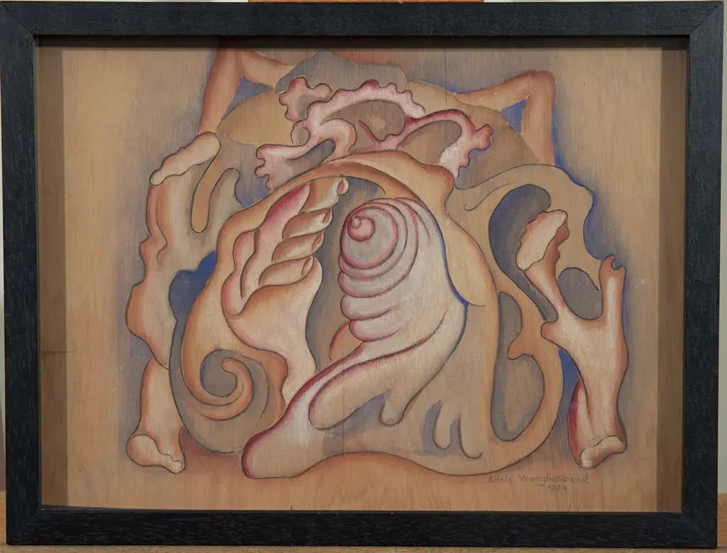 Adele Younghusband (1878-1969) - Abstract with Shells & Coral Image 1++