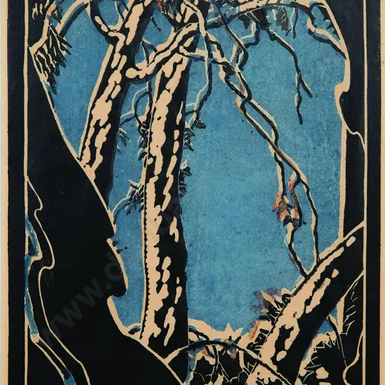 Adele Younghusband (1878-1969) - Gum Trees