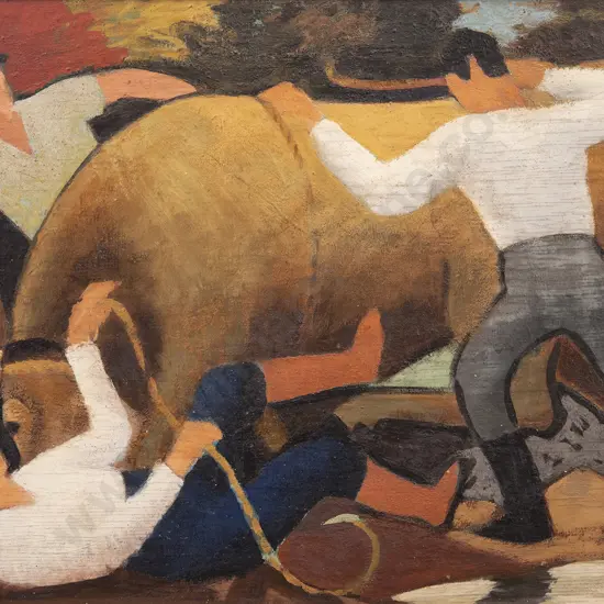 John Weeks (1888-1965) - The Enraged Bull
