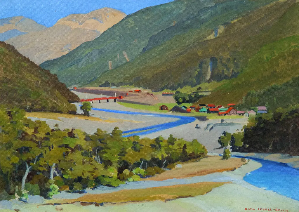 Rata D B Lovell-Smith (1894-1969) - Arthurs Pass Image 1++
