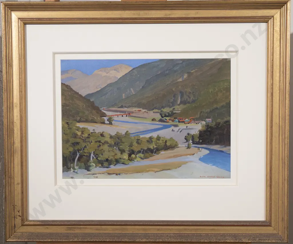 Rata D B Lovell-Smith (1894-1969) - Arthurs Pass Image 1++