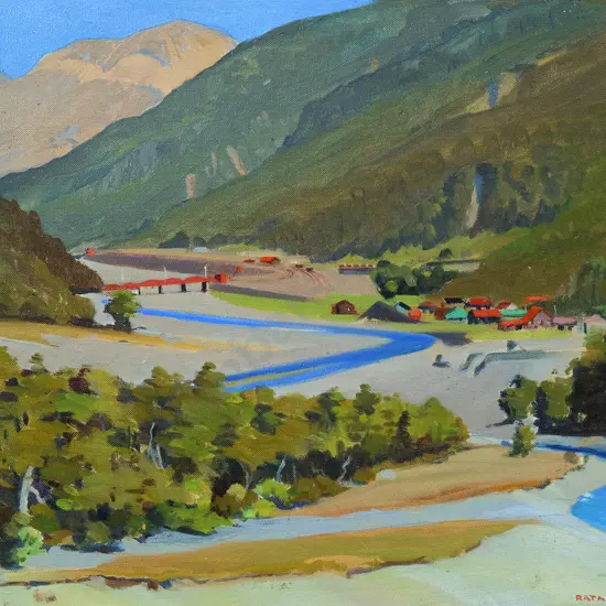 Rata D B Lovell-Smith (1894-1969) - Arthurs Pass