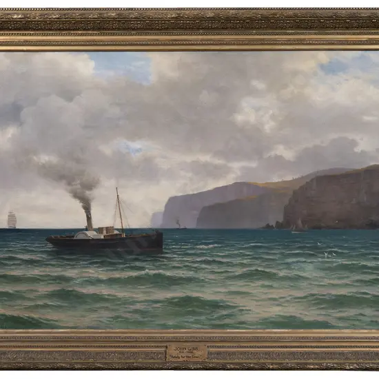 John Gibb (1831-1909) - Ready for the Tow
