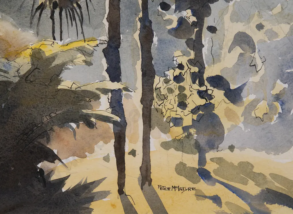 Peter McIntyre (1910-95) - Sunrise in Kakariki Image 1++