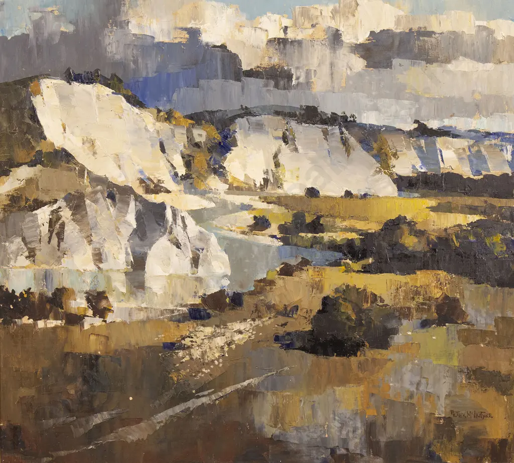 Peter McIntyre (1910-95) - Rangitikei River Image 1++