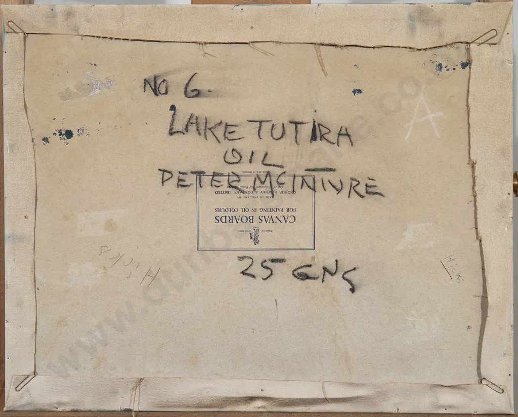 Peter McIntyre (1910-95) - Lake Tutira Image 1++
