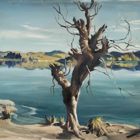 Peter McIntyre (1910-95) - Lake Tutira