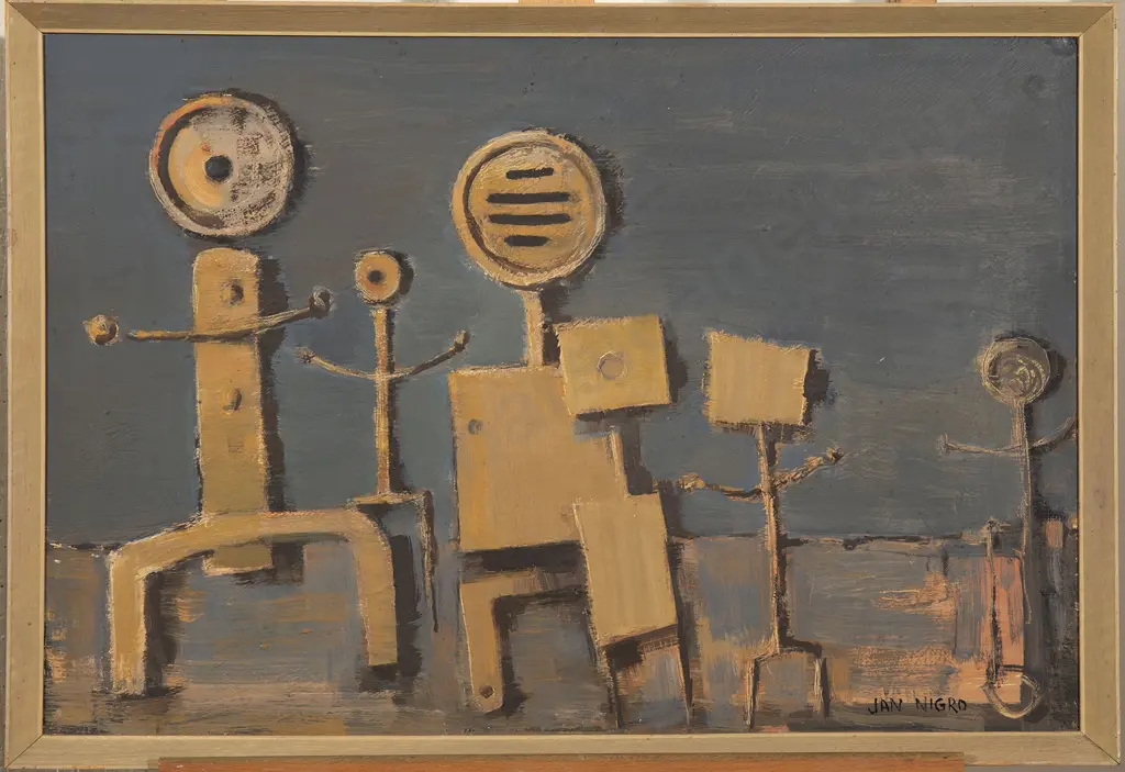 Jan Nigro (1920-2012) - Picnic Image 1++