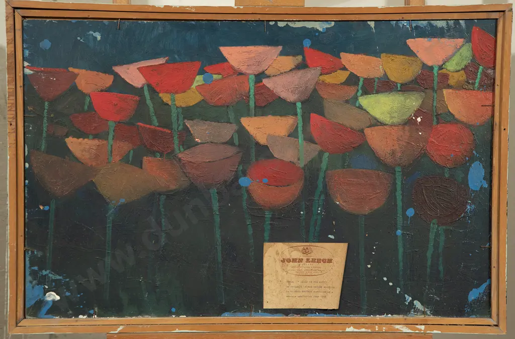Michael Smither (b 1939) - Sails in Rain Image 1++