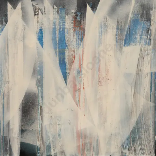 Michael Smither (b 1939) - Sails in Rain