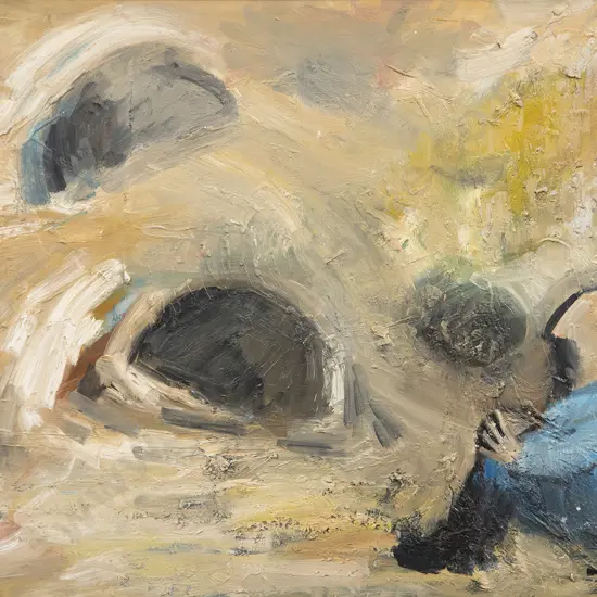 Trevor Moffitt (1936-2006) - Miner Contemplating