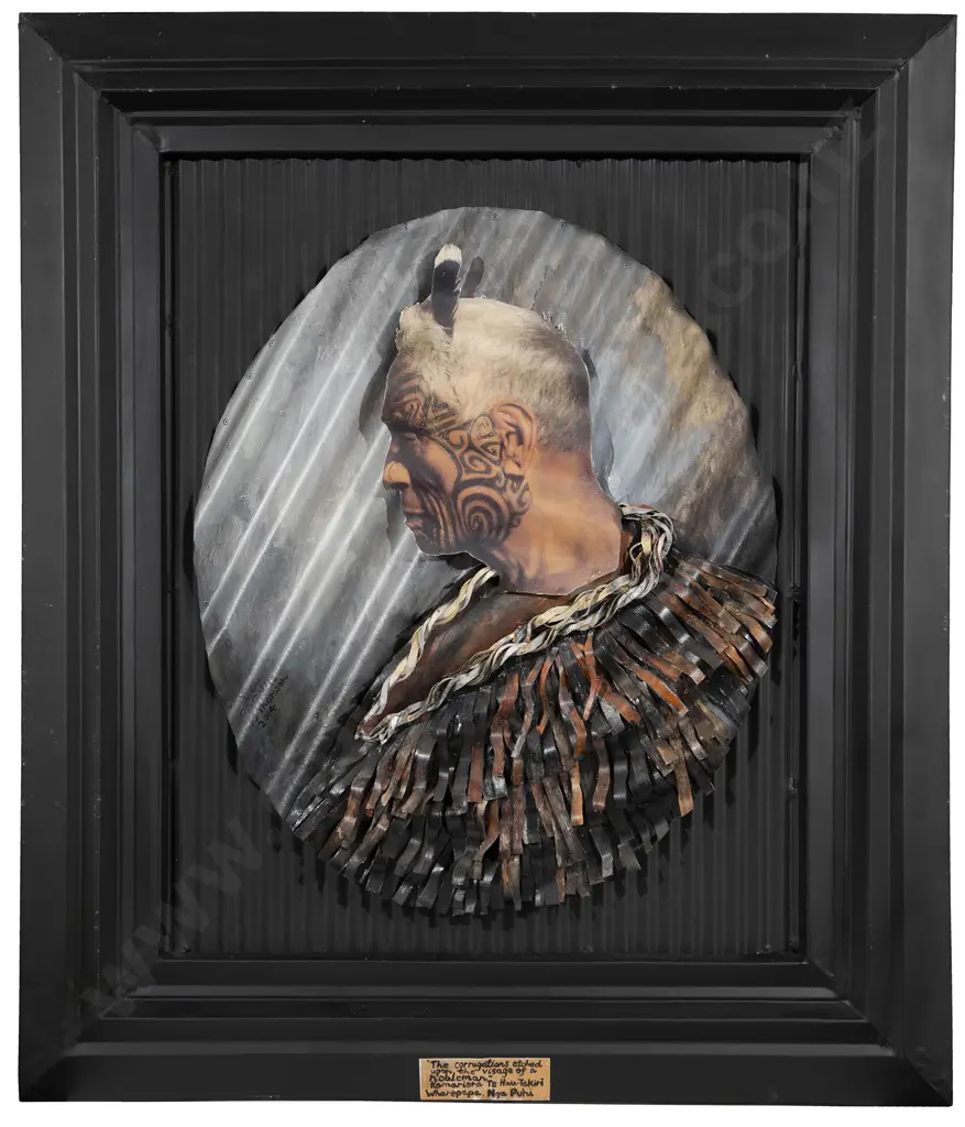 Jeff Thomson (b 1957) / After C F Goldie - 'The Corrugations Etched Upon The Visage Of A Nobleman' Image 1++