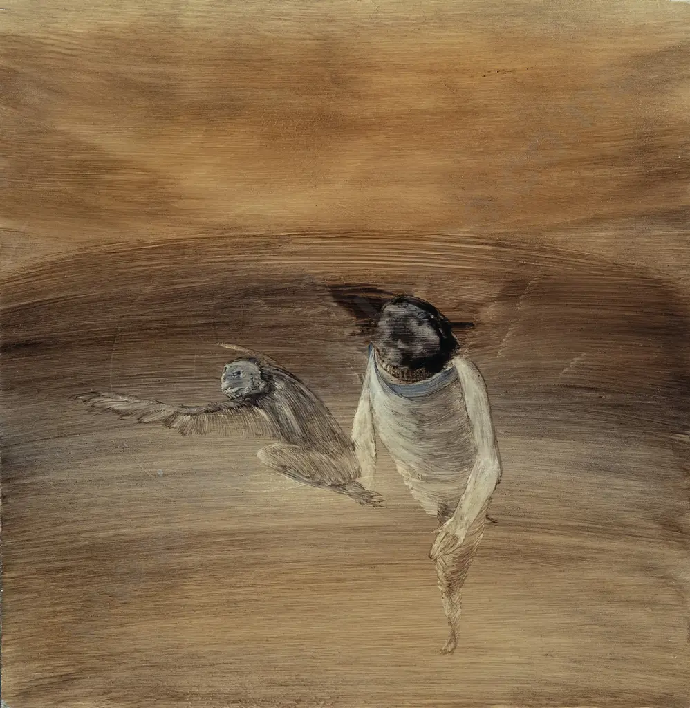 John Walsh (b 1954) - Kupe and His Companion Survey the Planet Tukurua (Sirius) Image 1++