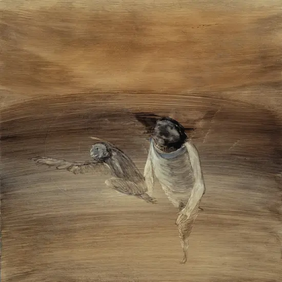 John Walsh (b 1954) - Kupe and His Companion Survey the Planet Tukurua (Sirius)