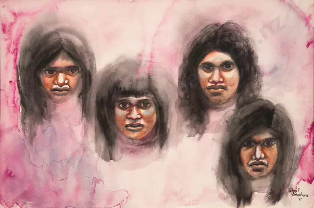 Robyn Kahukiwa (b 1938) - Untitled Image 1++