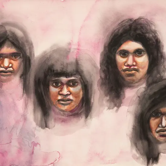 Robyn Kahukiwa (b 1938) - Untitled