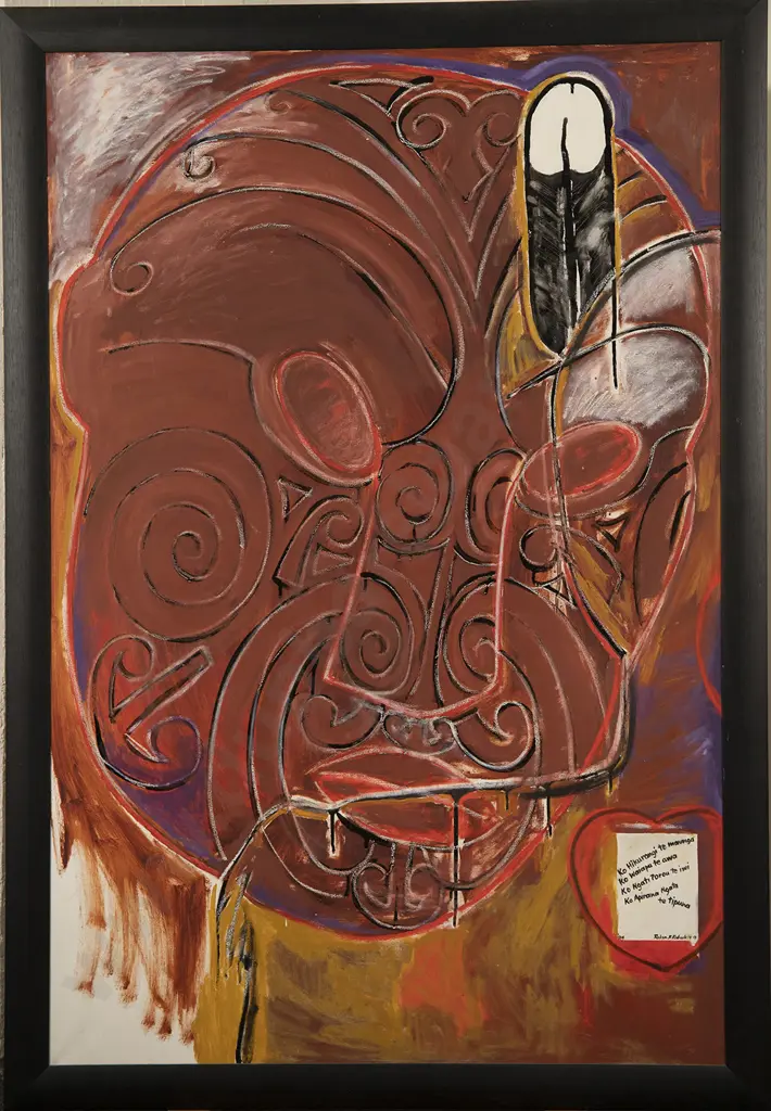 Robyn Kahukiwa (b 1938) - Ko Hikurangi te Maunga Image 1++