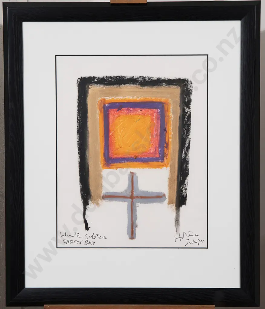 Ralph Hotere (1931-2013) - Winter Solstice Careys Bay Image 1++