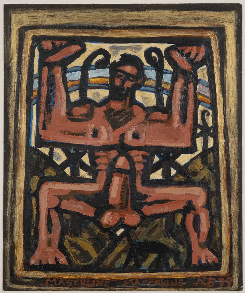 Nigel Brown (b 1949) - Masculine Masculine Image 1++